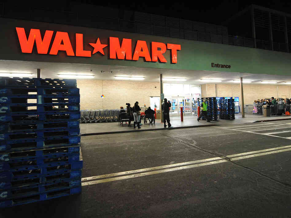 A Walmart store in Los Angeles