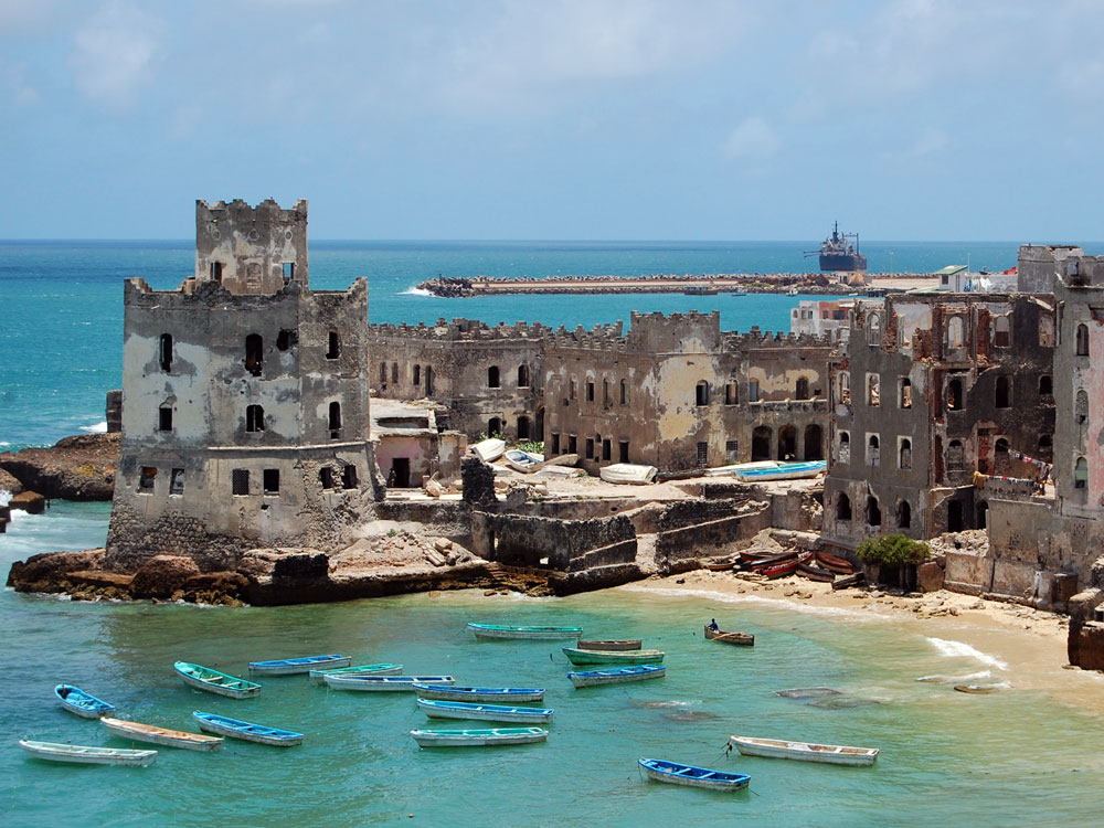Mogadishu, once known as the Pearl of the Indian Ocean Mogadishu, once known as the Pearl of the Indian Ocean