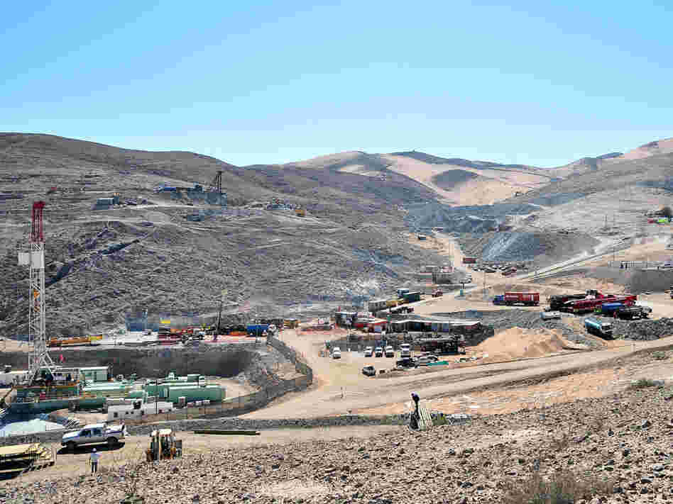 Overview of the San Jose Mine zone