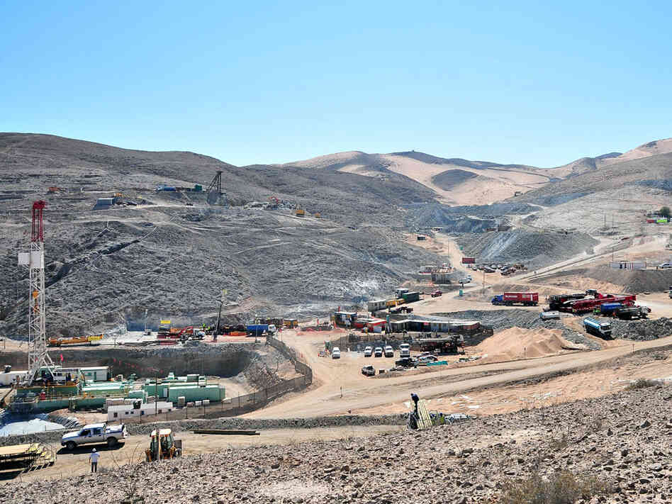Overview of the San Jose Mine zone