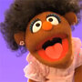 A screen shot of the 'Sesame Street' song 'I Love My Hair.'
