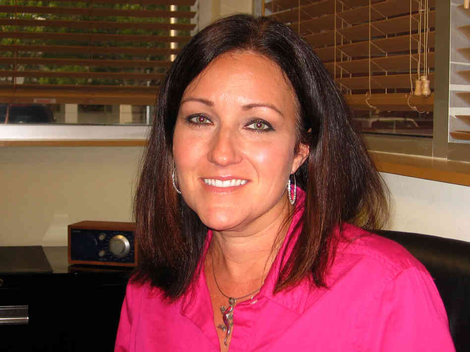 Nicole DePuy lost her home and her good credit rating.