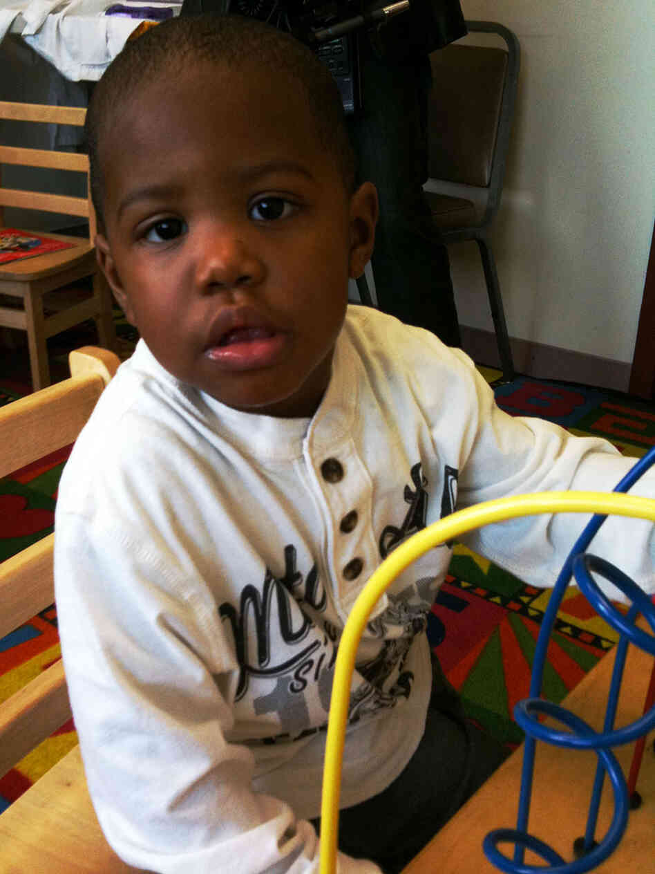 At age 2, Wayne Mundaray of Washington, D.C., is 36 1/4 inches tall and in the 90th percentile for height. At age 2, Wayne Mundaray of Washington, D.C., is 36 1/4 inches tall and in the 90th percentile for height.