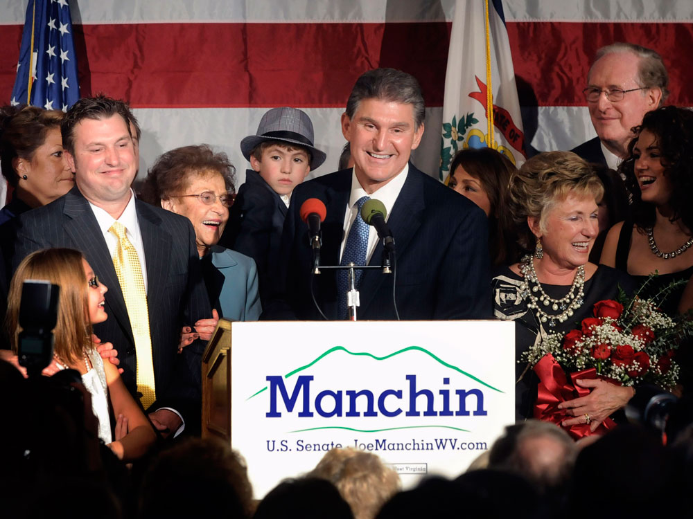 Democrat Joe Manchin