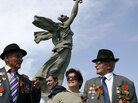 Russian World War II veterans attend Victory Day event in Volgograd, Russia, in May 2010 Russian World War II veterans attend Victory Day event in Volgograd, Russia, in May 2010