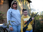 Marcy Hebert, with Magan Marcy Hebert, with Magan