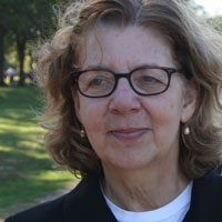 Maira Kalman on the National Mall in Washington, D.C. 