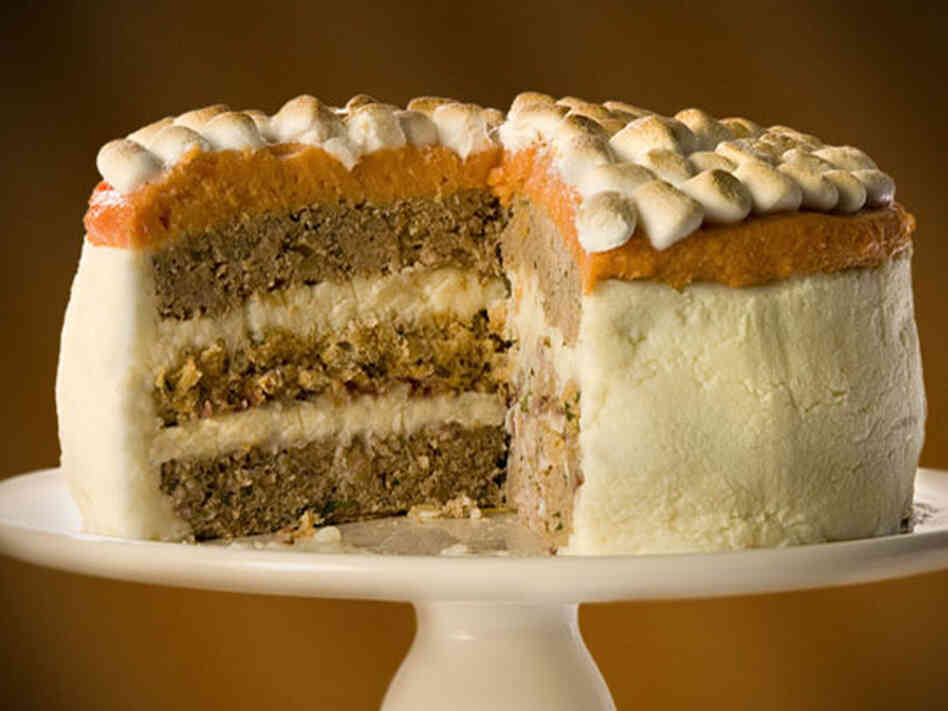 A Thanksgiving Turkey Cake