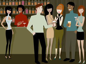 Resultado de imagen de cocktail party effect