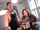 Chef Chris Kimball shows NPR host Renee Montagne new twists on Thanksgiving classics. Chef Chris Kimball shows NPR host Renee Montagne new twists on Thanksgiving classics.