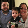 Andrew Felices and Mellissa Giles of Frederick, Md., with their son AJ. Andrew Felices and Mellissa Giles of Frederick, Md., with their son AJ.