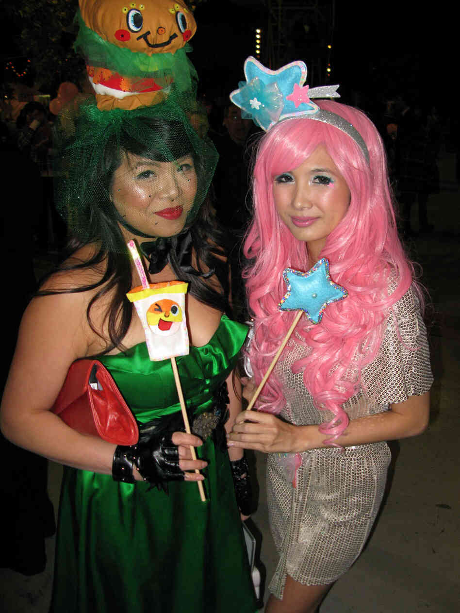 Christine Nguyen (left) and Julianne Hoang prove that Sanrio is not just for little girls any more. Christine Nguyen (left) and Julianne Hoang prove that Sanrio is not just for little girls any more.