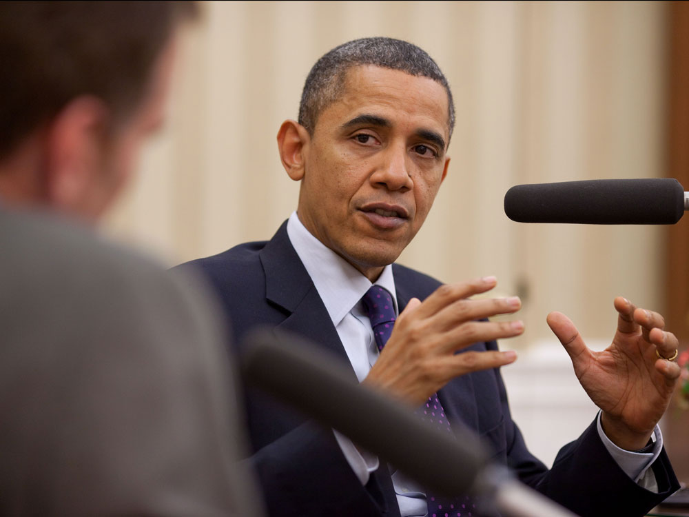 President Obama in an NPR interview.