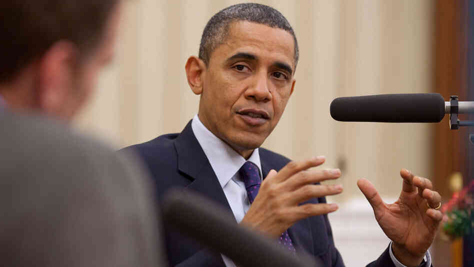 President Obama in an NPR interview.