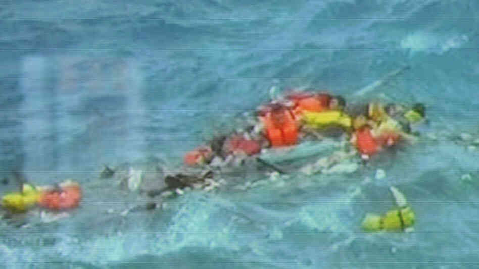 41 survivors were plucked from the sea 41 survivors were plucked from the sea