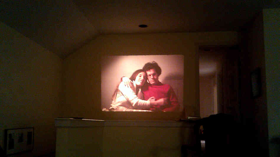 Slide projection Slide projection