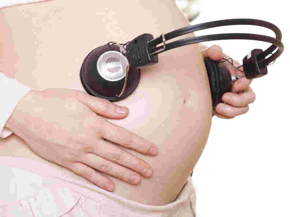 Mother with Headphones