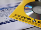 Promo CDs; credit: Claire O'Neill for NPR Promo CDs; credit: Claire O'Neill for NPR