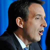 Minnesota Governor Tim Pawlenty (from left) speaks as South Carolina Governor-elect Nikki Haley and New Mexico Governor-elect Susana Martinez listen during a discussion at the Republican Governors Association meeting Nov. 17 in San Diego. 