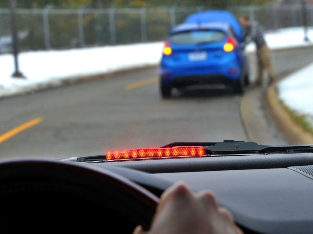 Ford's vehicle communications technology enables cars to talk to each other wirelessly using a short-range network.