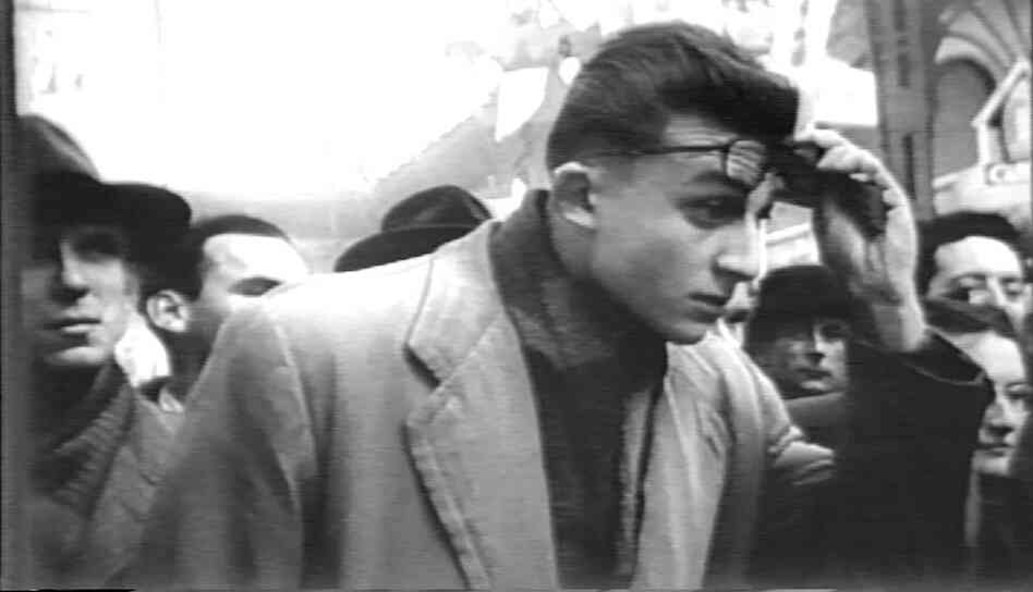A screengrab from the archival film showing a "magnetic egg cooker" A screengrab from the archival film showing a "magnetic egg cooker"