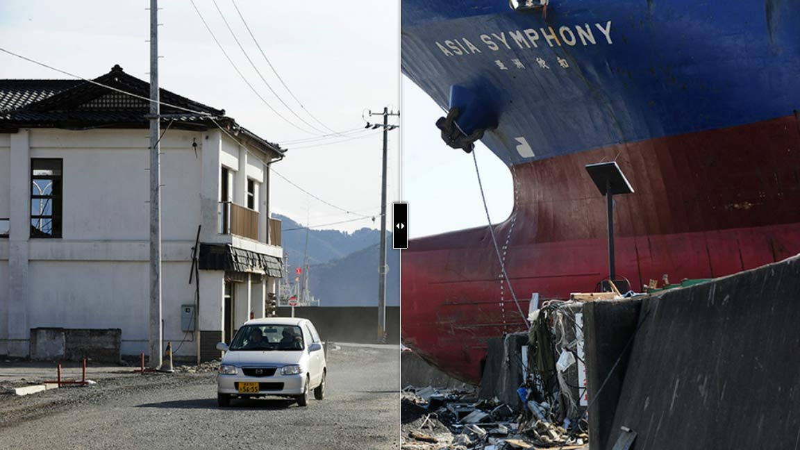 [Interactive:Kamaishi, Iwate Prefecture]
