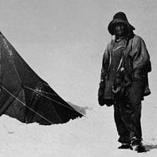 Robert Scott Discovers the Tent