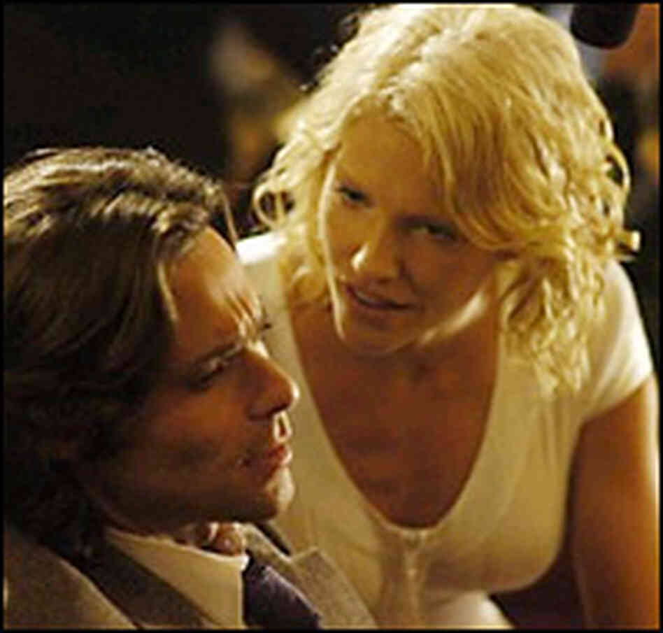 James Callis and Tricia Helfer in the new 'Battlestar Galactica.' James Callis and Tricia Helfer in the new 'Battlestar Galactica.'