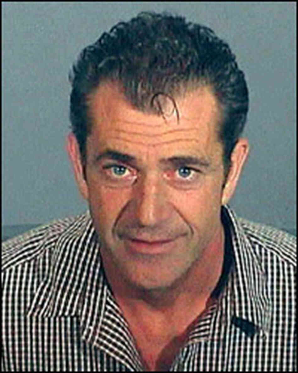 Mel Gibson's mug shot. Mel Gibson's mug shot.