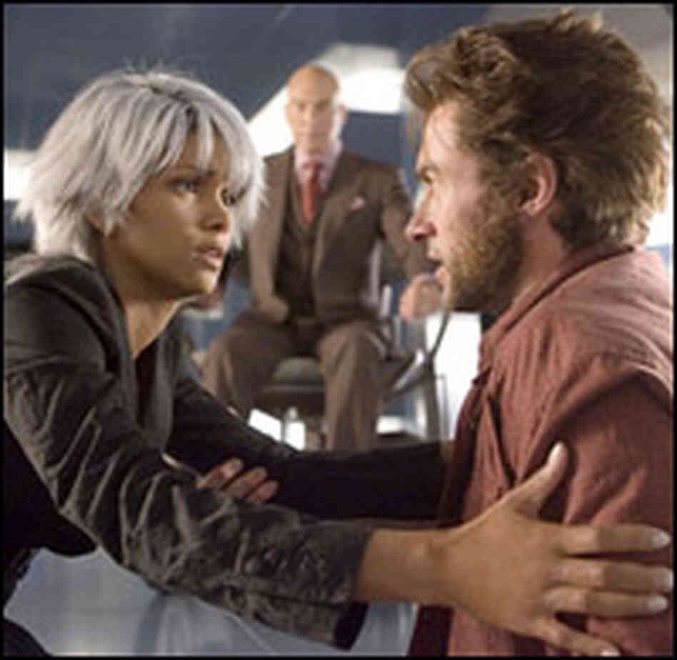 Halle Berry and Hugh Jackman in 'X-Men: The Last Stand.' Halle Berry and Hugh Jackman in 'X-Men: The Last Stand.'