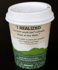 Green Mountain Coffee Cup