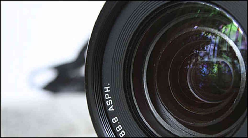 An SLR Camera Lens An SLR Camera Lens