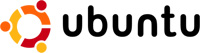 Ubuntu logo.