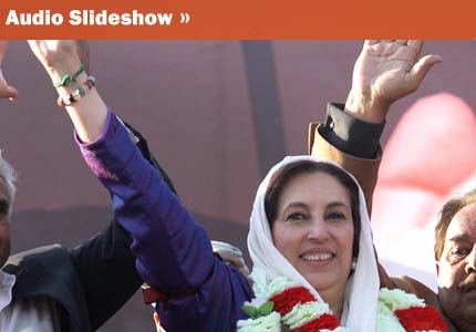 Benazir Bhutto assasinated in a suicide attack.