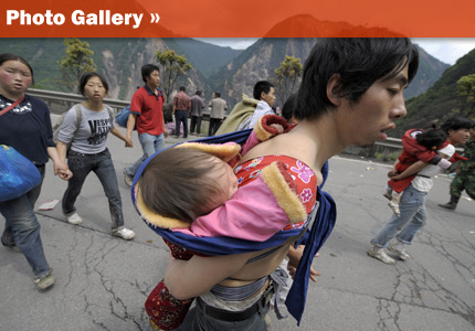 China Earthquake Children