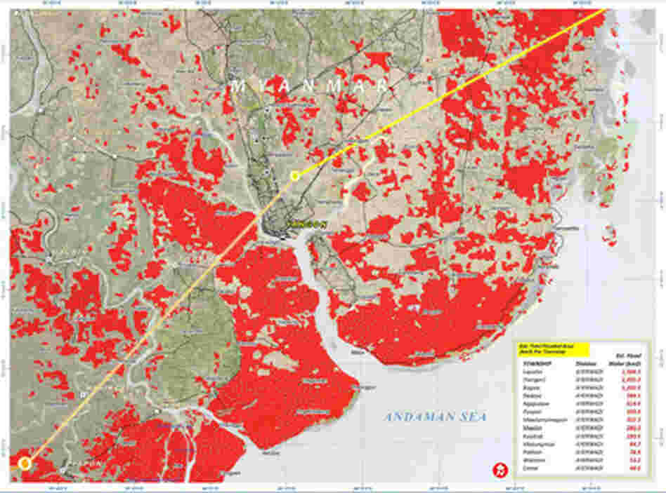 Myanmar flooding
