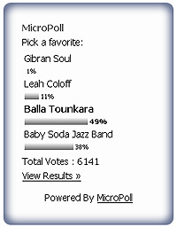 Subway busker poll
