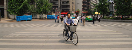 Chengdu intersection