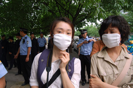 Chengdu environmental protest