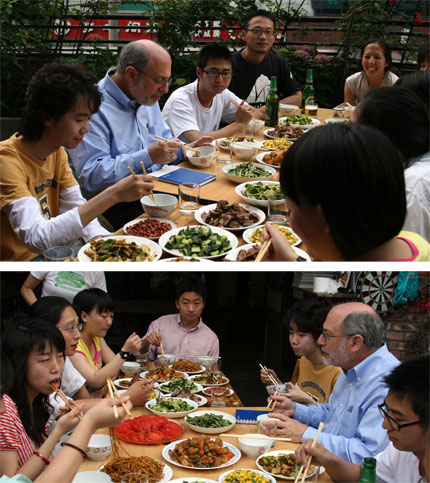Chengdu Students Robert Siegel