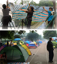 Chengdu camping