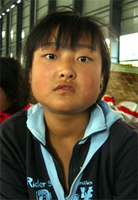 Sichuan earthquake survivor