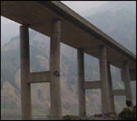 elevated highway.