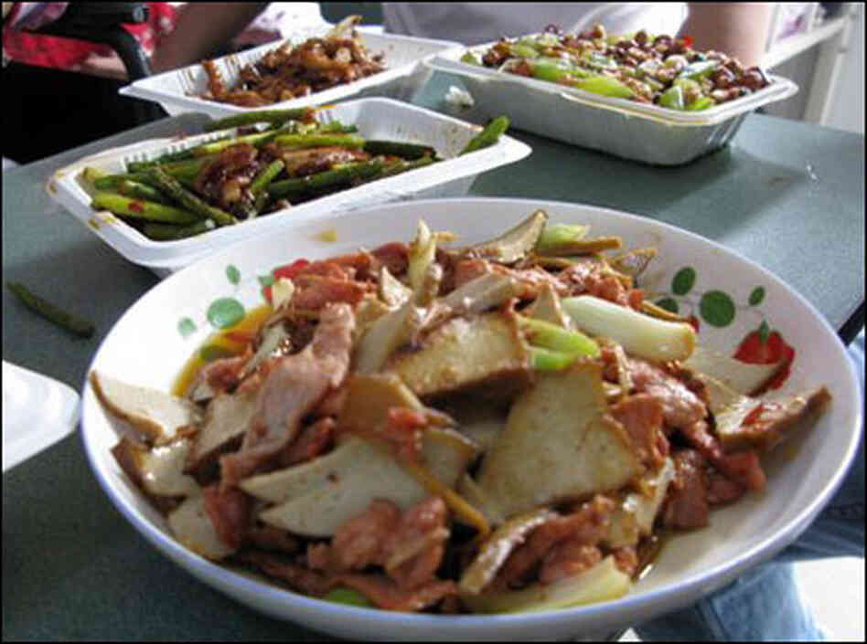 Chinese takeout. Photo: Melissa Block, NPR. Chinese takeout. Photo: Melissa Block, NPR.