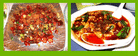 cooked rabbit and tofu
