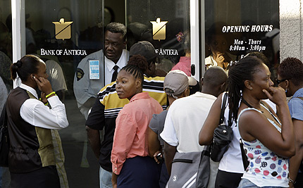 Antigua bank