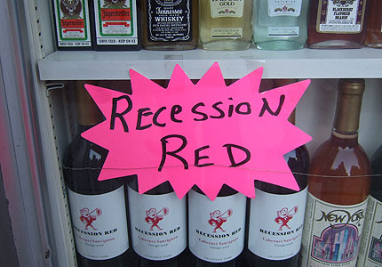 Recession wine