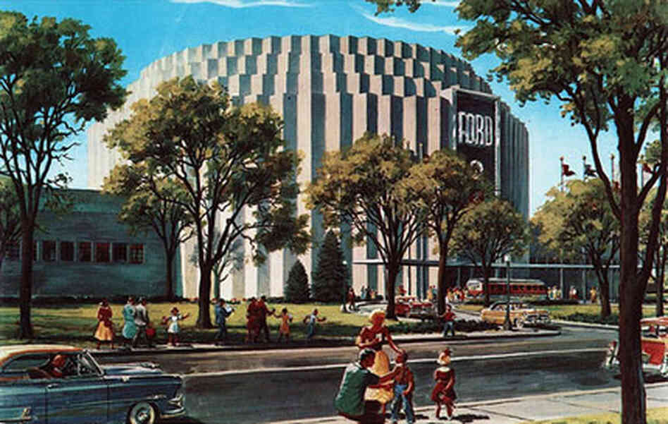 Ford postcard Ford postcard