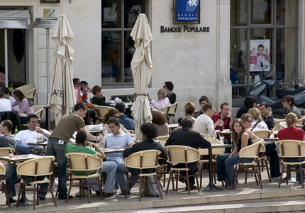 A cafe in France