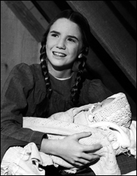 Melissa Gilbert as Laura Ingalls in TV's 'Little House on the Prairie'